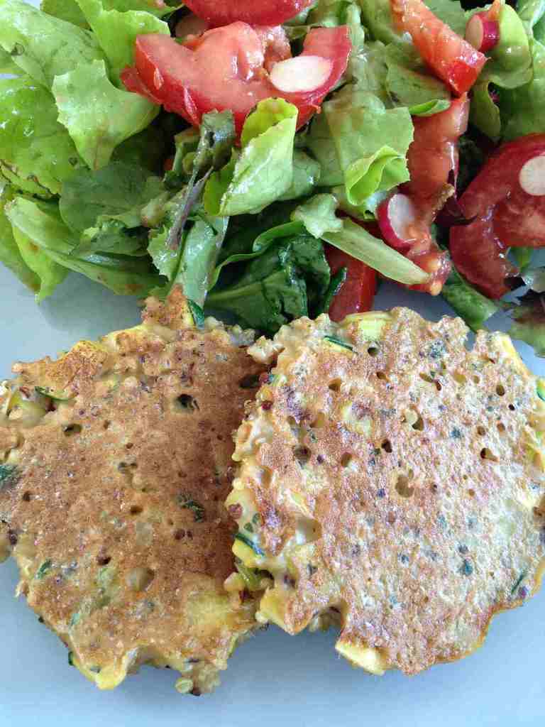 Galettes De Quinoa Aux Courgettes - Rachel Cuisine