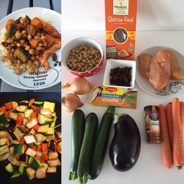 Couscous léger Weight Watchers Rachel cuisine