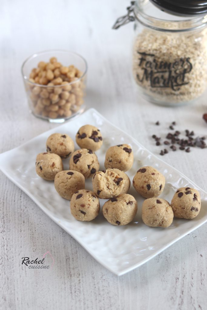 Cookies dough balls
