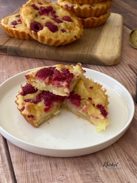 Tartelettes sans pâte pommes framboises Rachel Cuisine