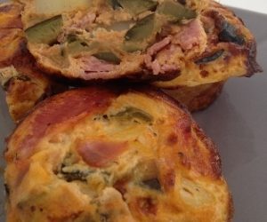 Clafoutis ratatouille jambon