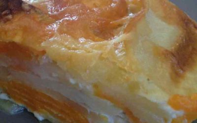 Gratin aux deux patates