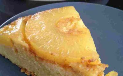 Gâteau renversé à l’ananas et au caramel au beurre salé