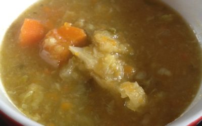 Soupe au chou frisé et carottes
