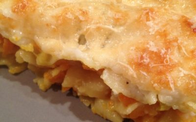 Lasagnes carottes poireaux