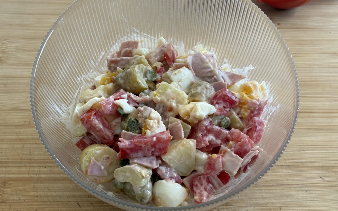 Une salade piémontaise légère