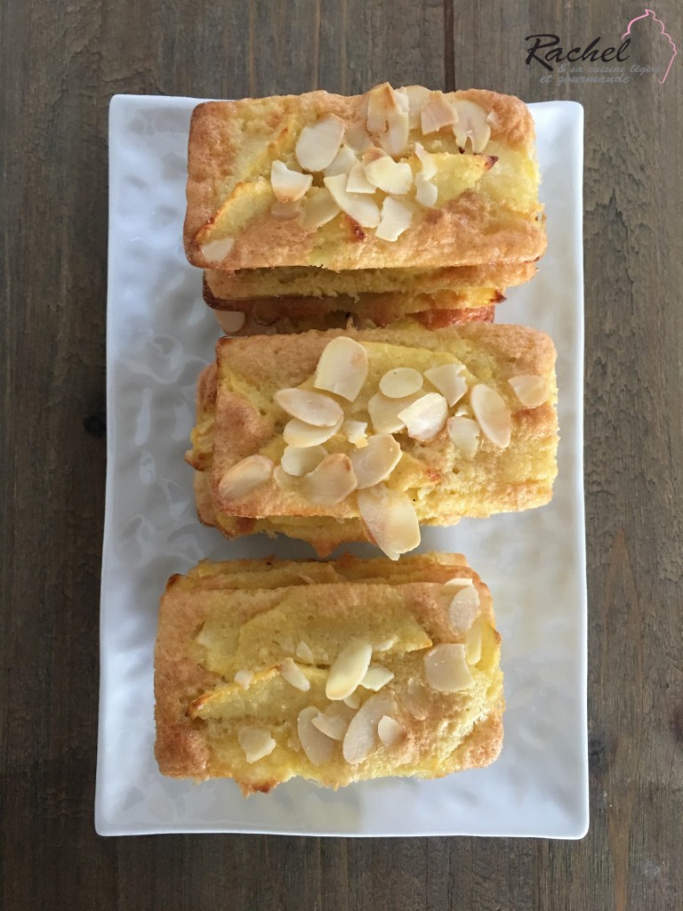 Financiers légers sans beurre aux pommes