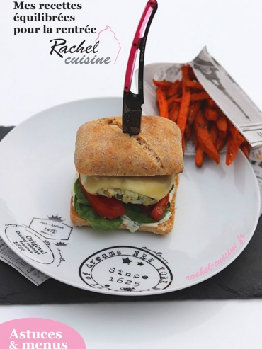 Photo couverture Ebook Rachel Cuisine : Mes recettes équilibrées pour la rentrée
