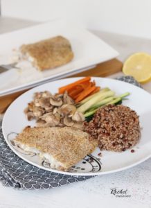 Poisson pané maison au four