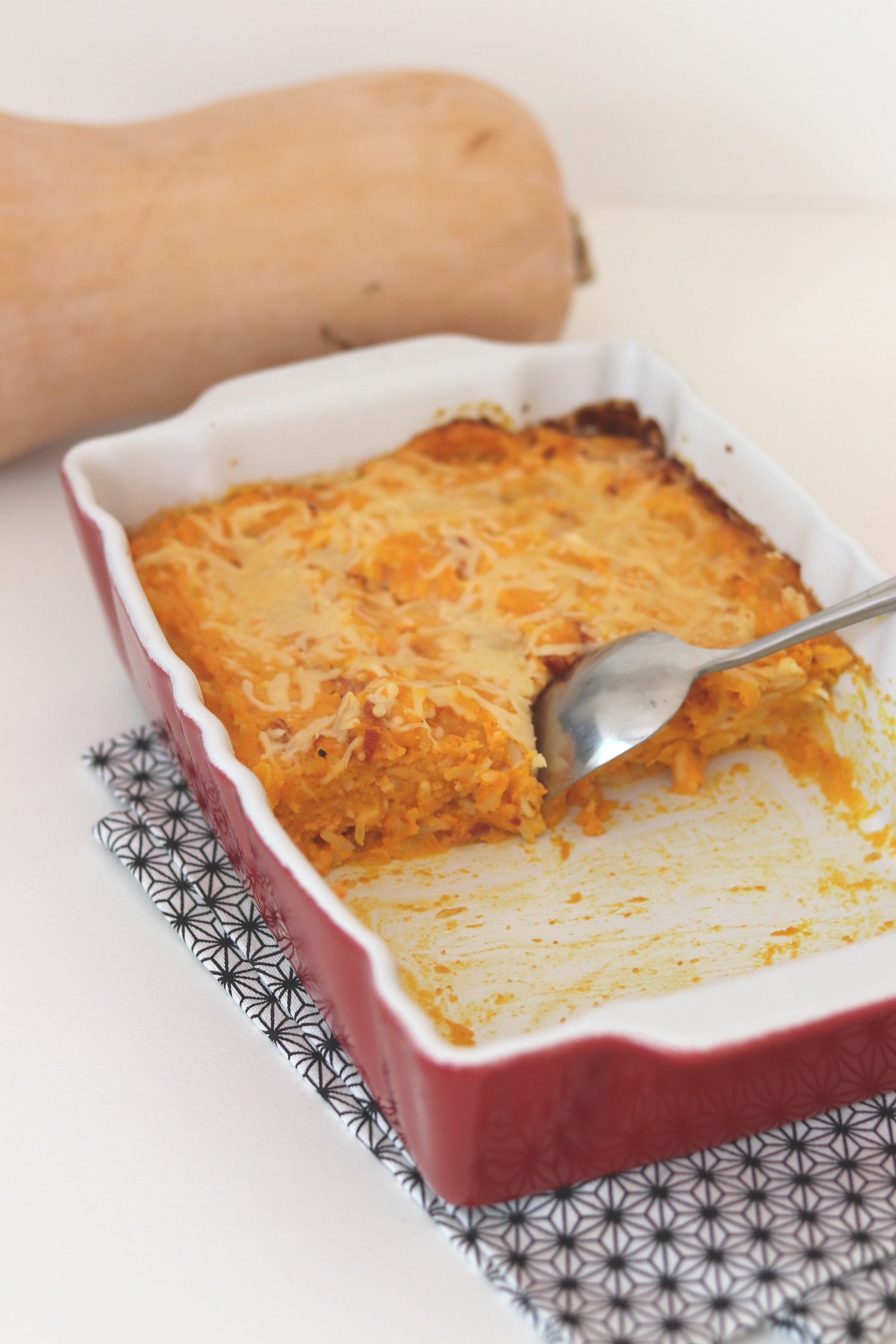Gratin De Courge Riz