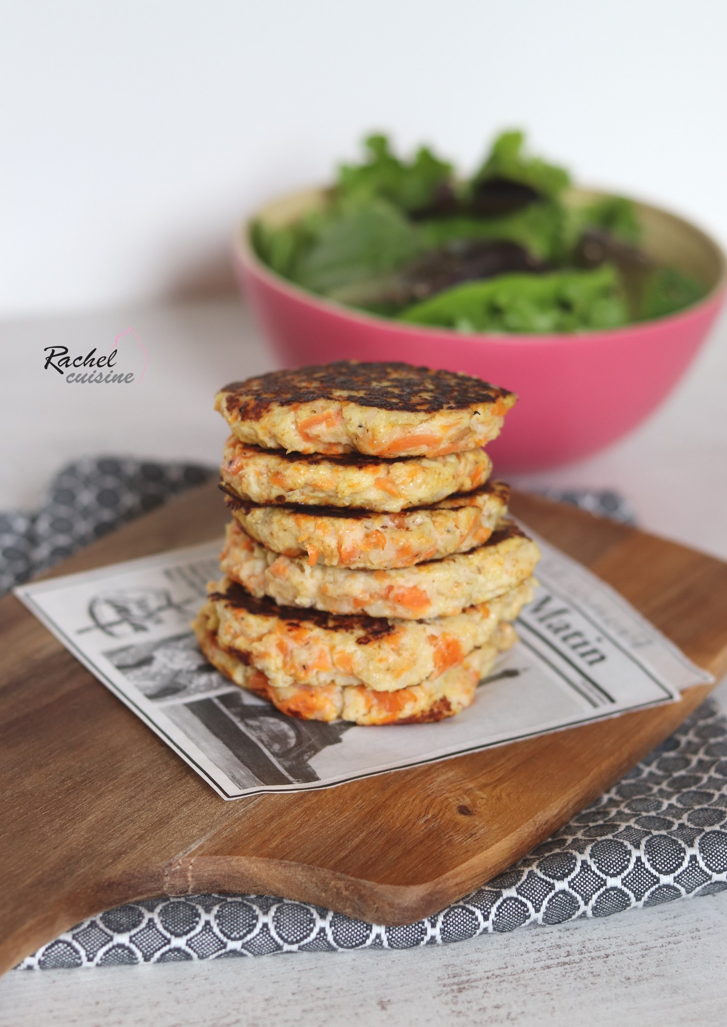 Galettes Chou Fleur Carotte Au Parmesan Rachel Cuisine