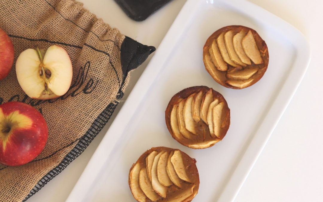 Tartelettes aux pommes sans pâte