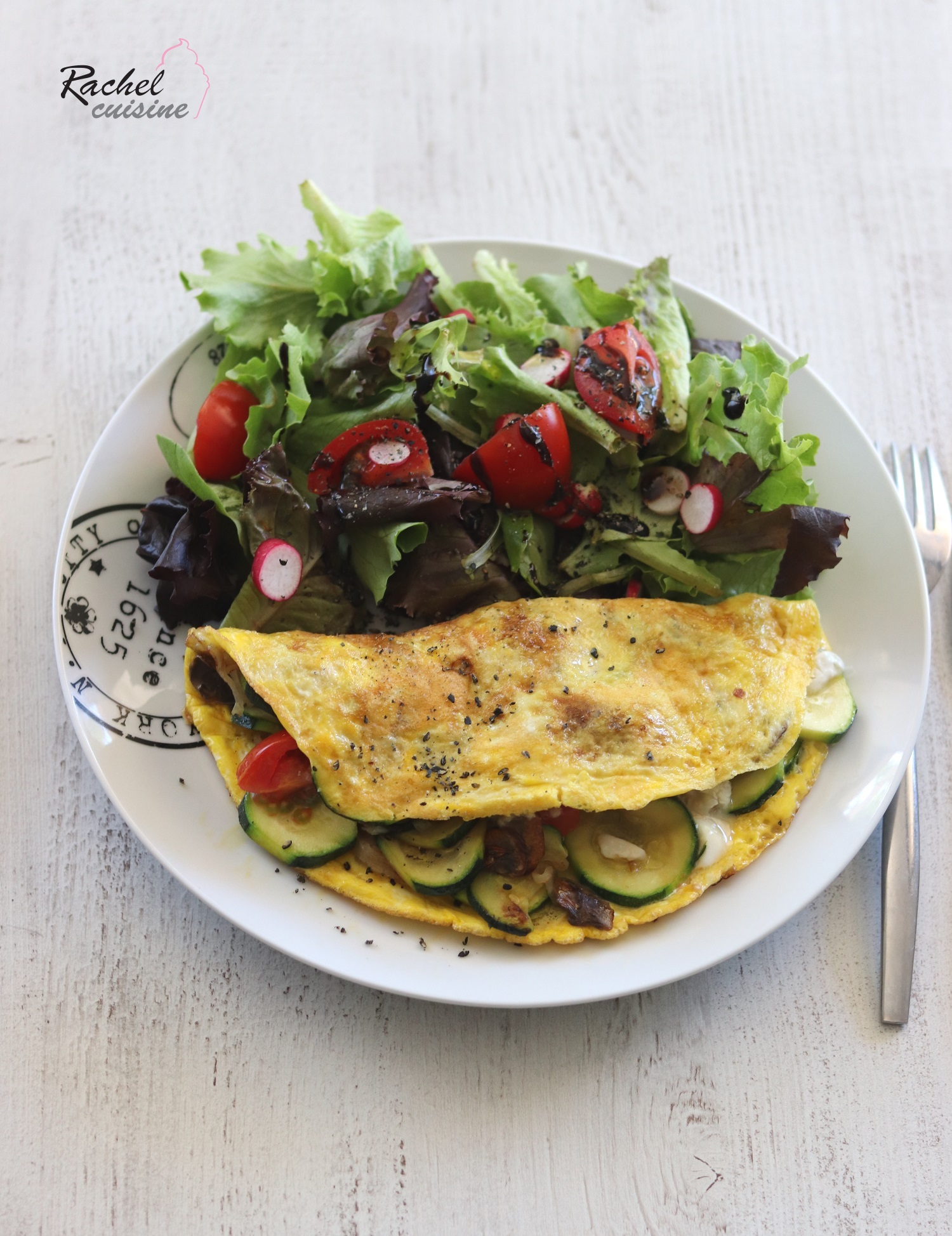 Omelette Aux Légumes Et Fromage Rachel Cuisine