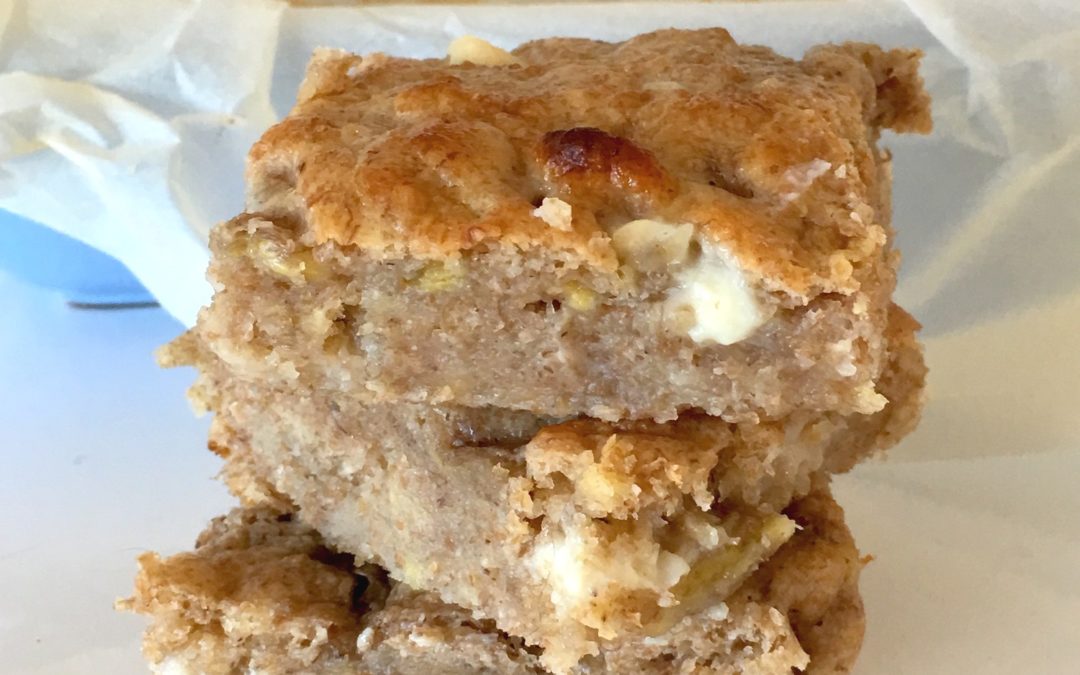 Blondie sans beurre, sans œuf, sans sucre