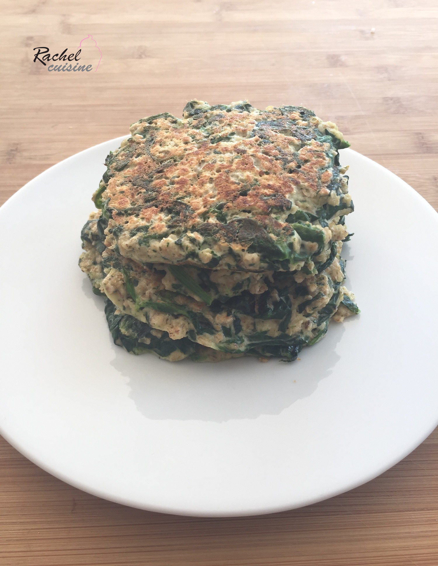 Galette de Maïs : recette Géant vert, galette Maïs au saumon et épinards