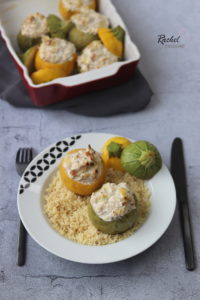 Courgettes légères farcies thon et ricotta
