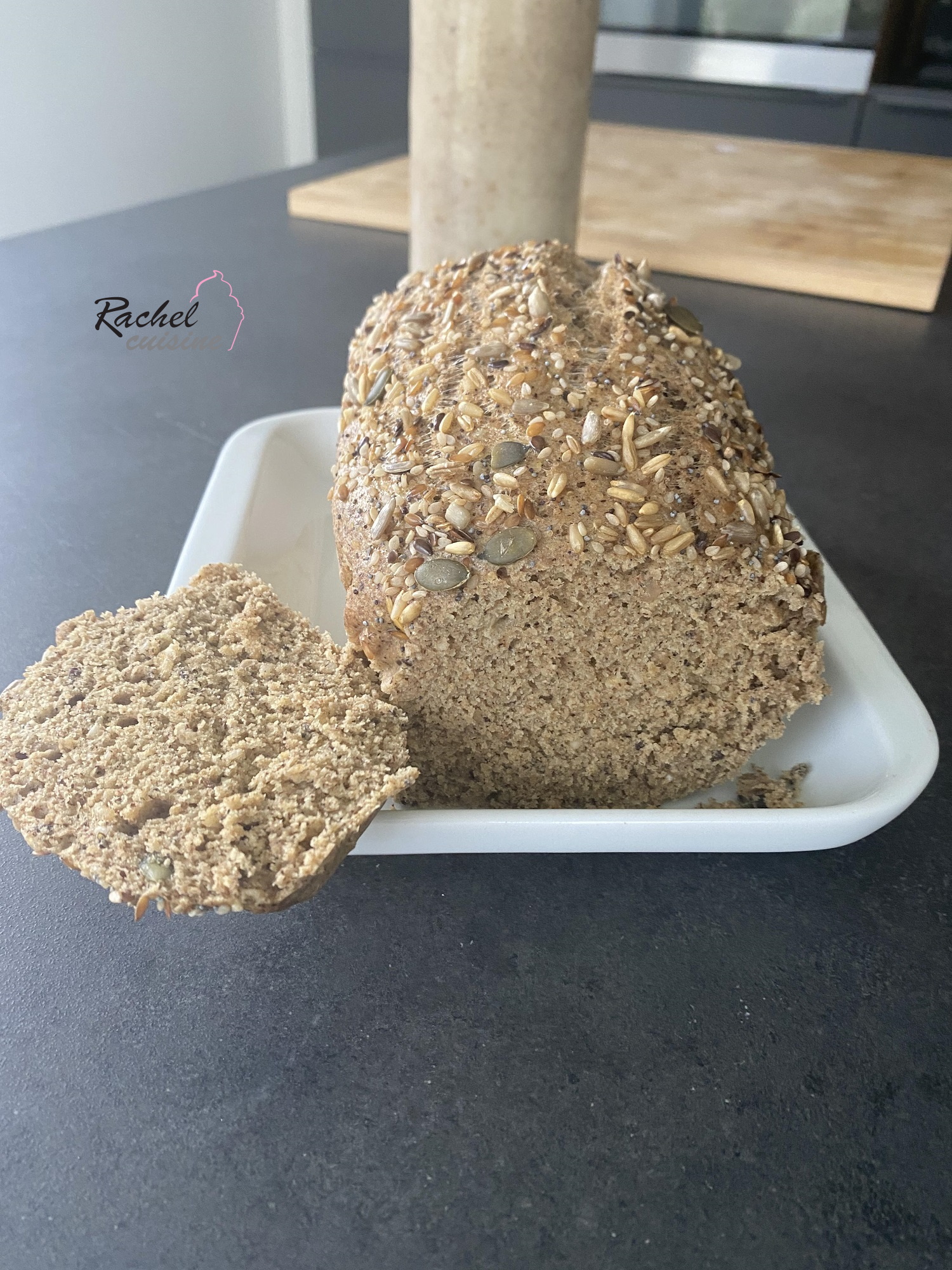 Pain sans gluten au Vitaliseur - Rachel Cuisine