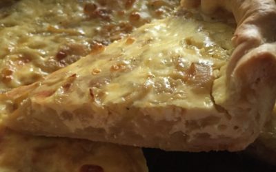 Tarte aux oignons légères