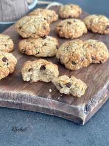 Cookies croquant flocons d'avoine sans beurre