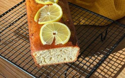 Cake healthy citron, pavot