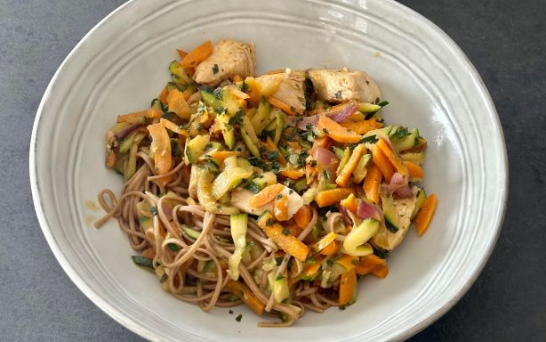 Un wok de légumes complet