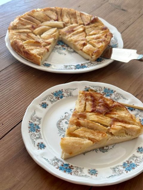 Flan léger aux pommes - Rachel Cuisine