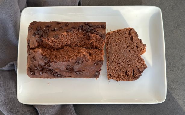 Un cake au chocolat hyper bon !