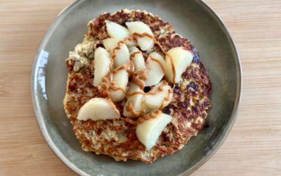 Pancook flocons d’avoine, son d’avoine et graines de chia