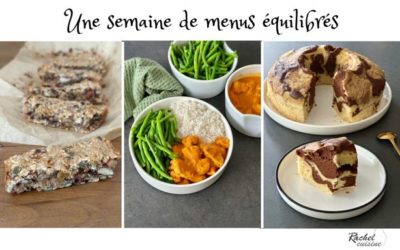 Menus sains et équilibrés de septembre 2024