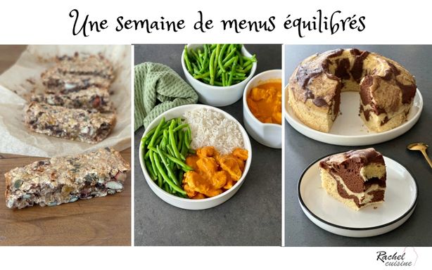 Une semaine de menu de saison