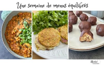 Menus sains et équilibrés d’octobre 2024