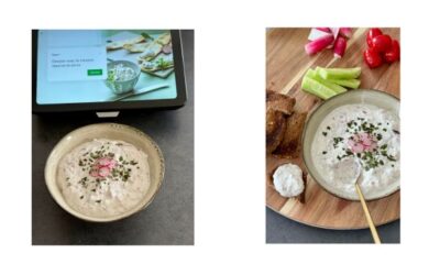 Tartinade légère de radis