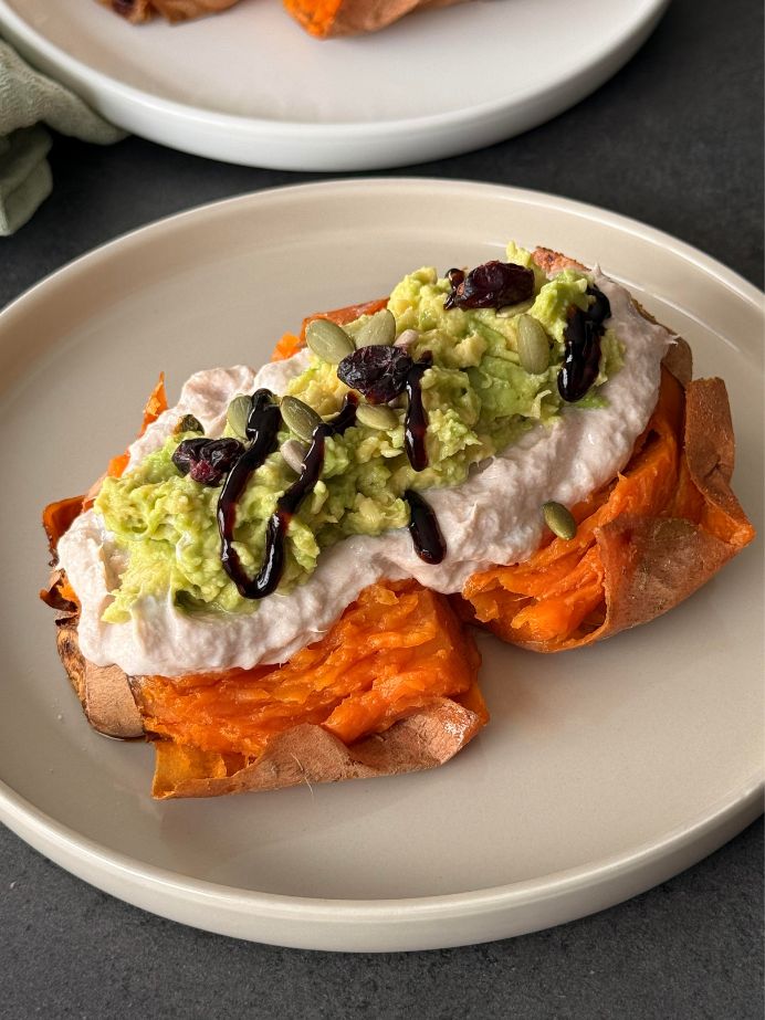 Patate douce, thon, avocat, tout pour plaire