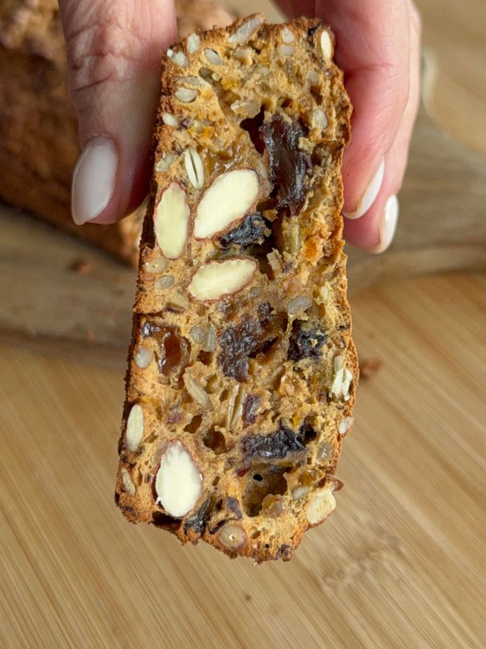 Une tranche de pain hyper gourmand mais healhy