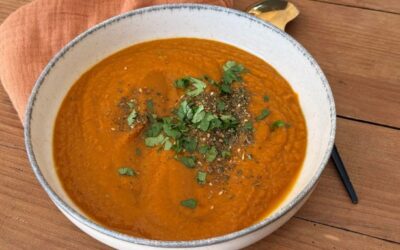 Velouté au légumes au four