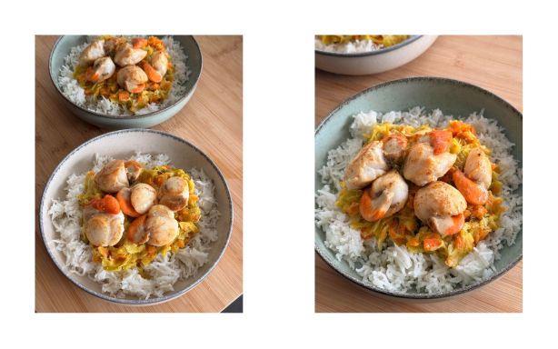 Une belle assiette complète