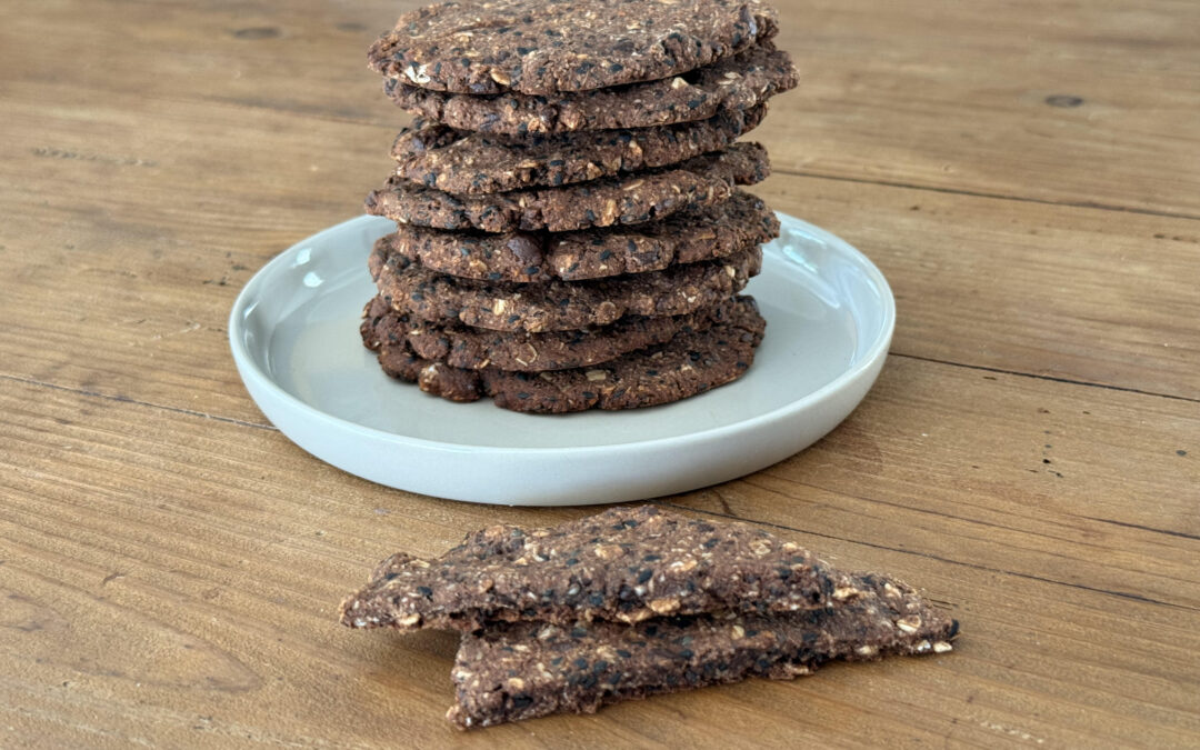 Des biscuits sans gluten au chocolat