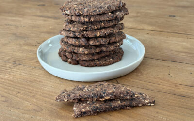 Biscuits sans gluten flocons d&rsquo;avoine et chocolat