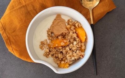 Granola express à la nectarine