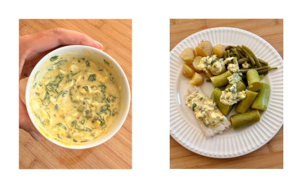 Une sauce pour accompagner les légumes