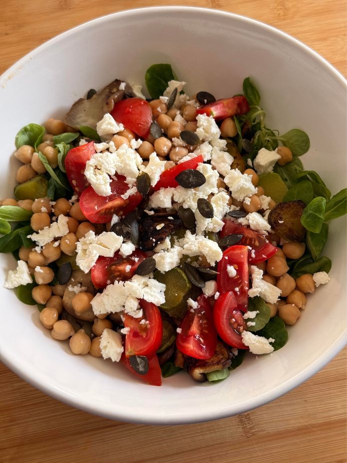 Une salade gourmande