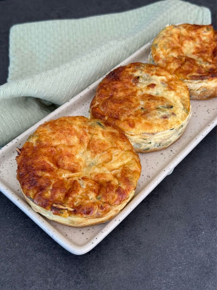 Des quiches sans pâte individuelles